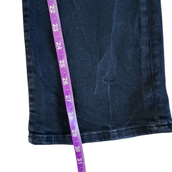 Anthropologie Pilcro The Demilune Boot Cut
Jeans Black Stretch Denim 26 980 - Picture 9 of 16